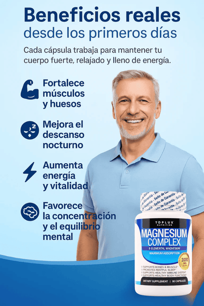 Complejo de Magnesio Total, imagen de apoyo del producto