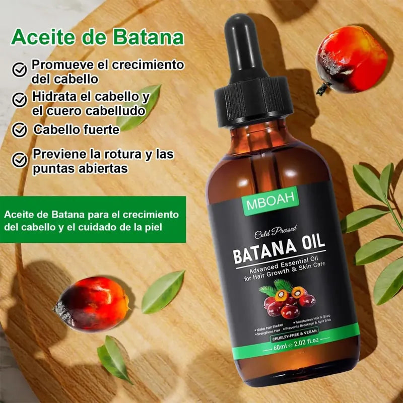 VXHDAG Batana Oil, gotero con aplicadores