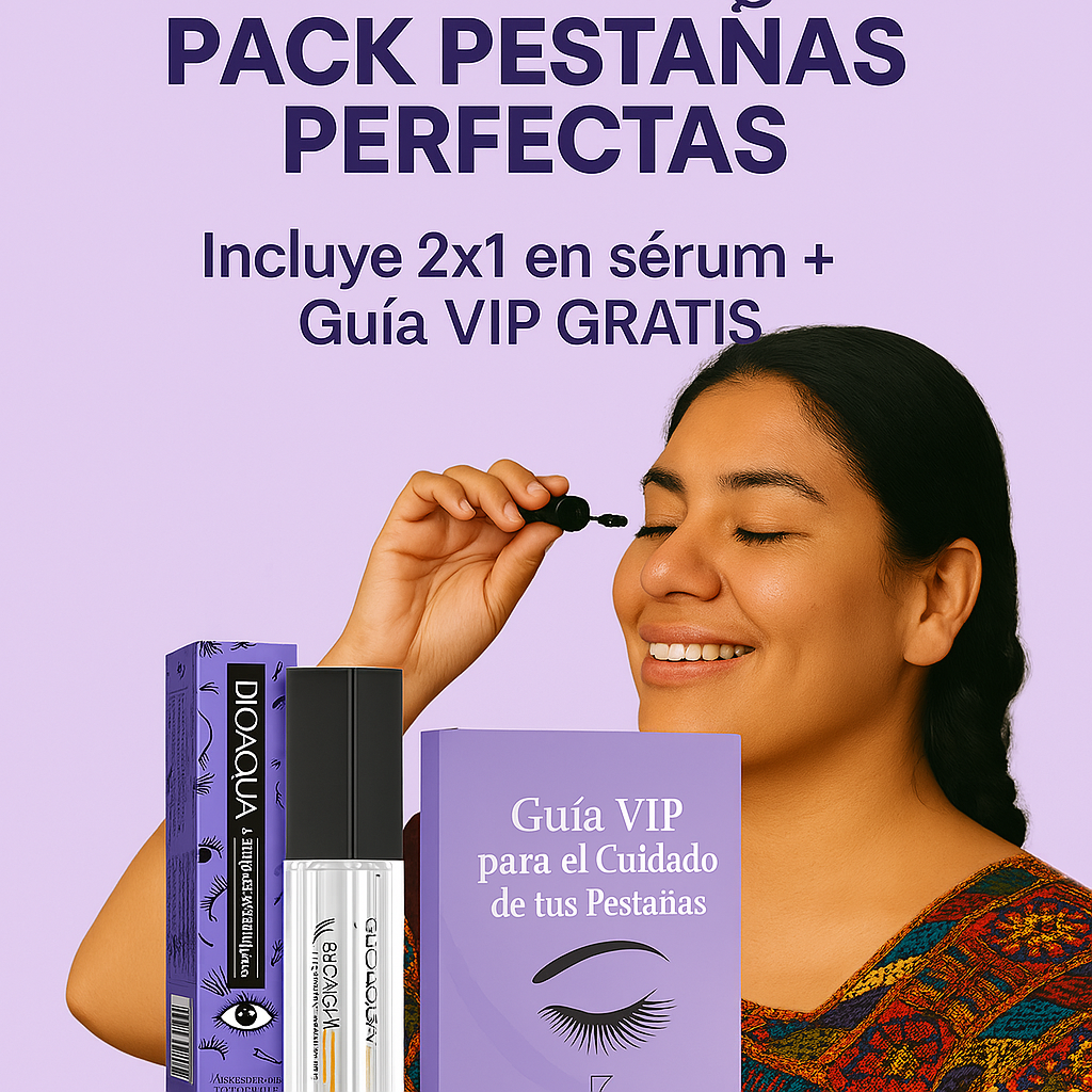 Pestañas Largas en 4 Semanas 💜 El Sérum Más Amado