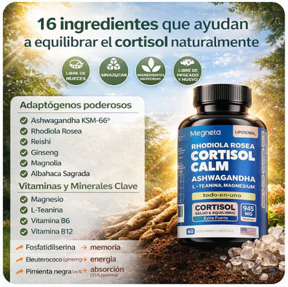 Cortisol Calm Megneta, imagen del producto