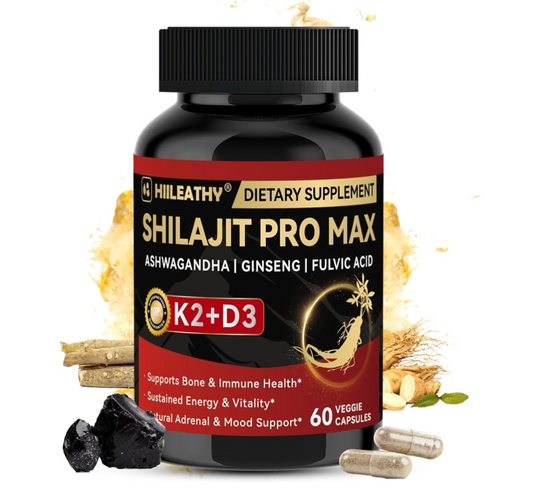 Shilajit Pro Max, suplemento de shilajit con ashwagandha y ginseng, Tu Tienda Guate
